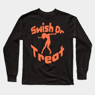 Swish Or Treat Long Sleeve T-Shirt